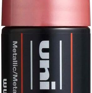 UNI-BALL Marqueur Pte large biseautée POSCA PC8K 8mm Rouge Métal