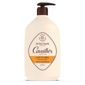 ROGÉ CAVAILLÈS — Gel bain douche peaux sensibles lait et miel 1 L