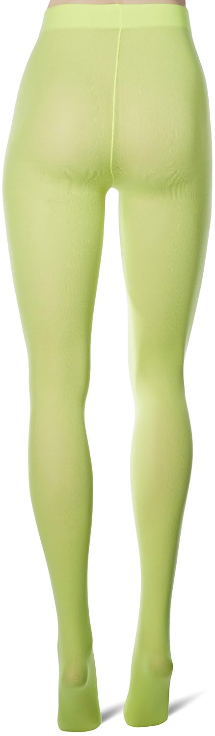 P'TIT CLOWN — Collant opaque fluo jaune – Image 3