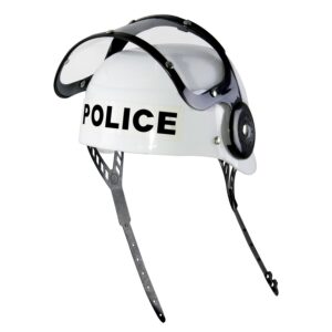 P'TIT CLOWN 47700 Casque de Policier Adulte - Multicolore