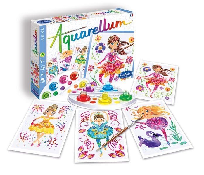 SENTOSPHÈRE AQUARELLUM JUNIOR — Kit peinture Ballerines – Image 6