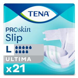 TENA Slip Ultima — Pack de 21 couches taille Large