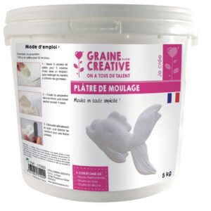 Graine Créative Plâtre de Moulage 5 kg
