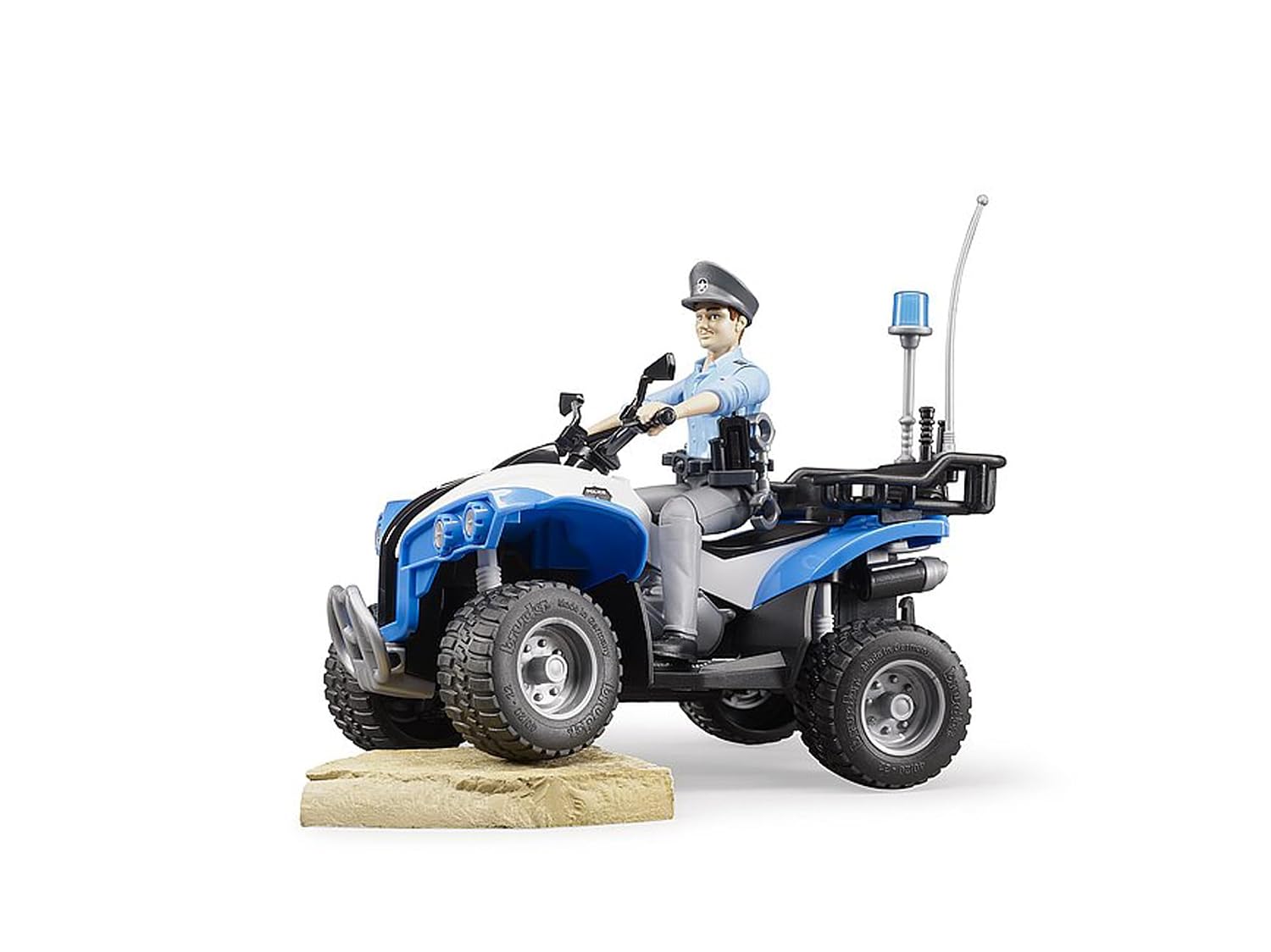 BRUDER — Quad de police avec policier et équipement – Image 3