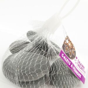 Graine Créative Galets à Peindre Ø20-30mm Gris 10 pièces