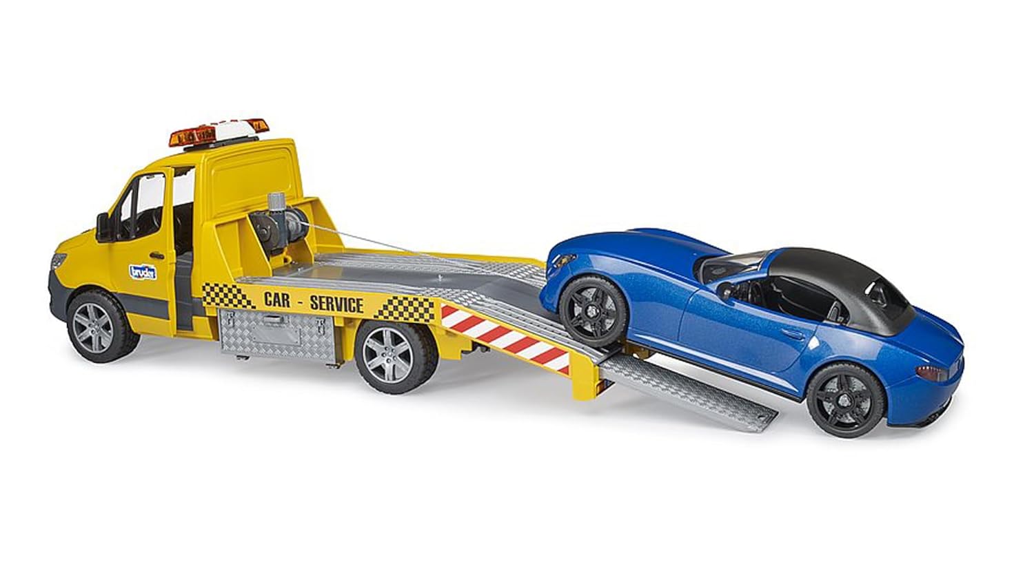 BRUDER MB Sprinter — Autotransporteur avec son et lumière – Image 3