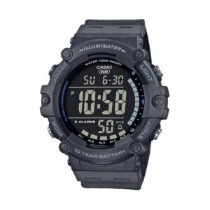 Casio Unisexes-Adultes Digital Quartz Montre avec Bracelet en Plastique AE-1500WH-8BVEF