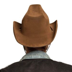 Alternative view of BOLAND — Chapeau de Cowboy Adulte marron foncé