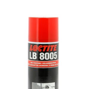 Loctite 14023 Anti Glissant Courroie LOCTITE 8005-400 ML-Résistance maximale : 6 à 12 Heures, Noir