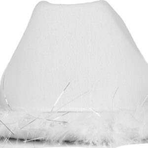 Alternative view of P'TIT CLOWN — Chapeau Cowgirl en Feutre à Plumes Blanc