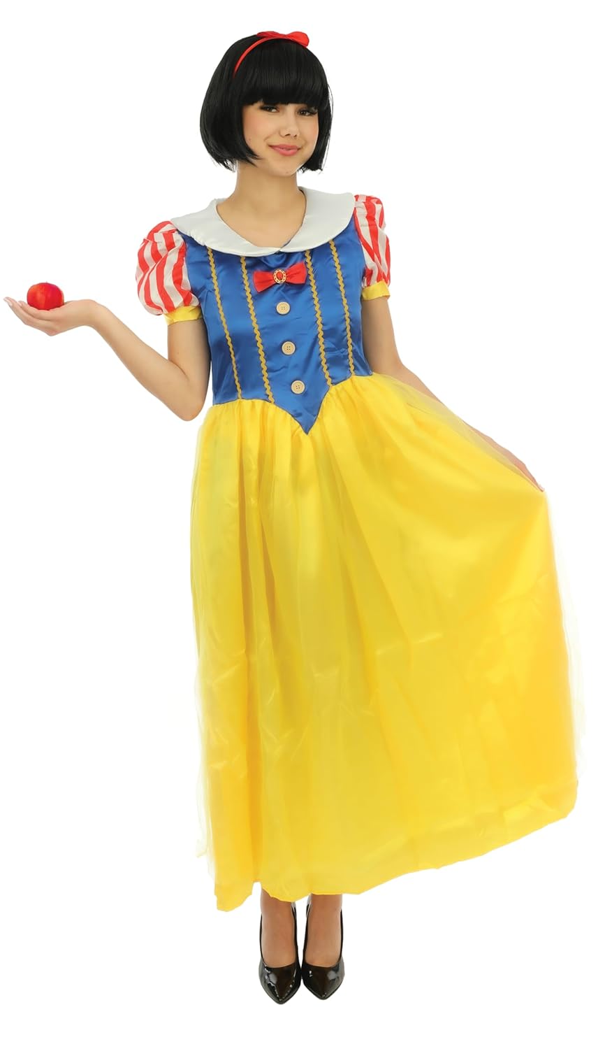 Costume Princesse Jaune Bleu Adulte PtitClown