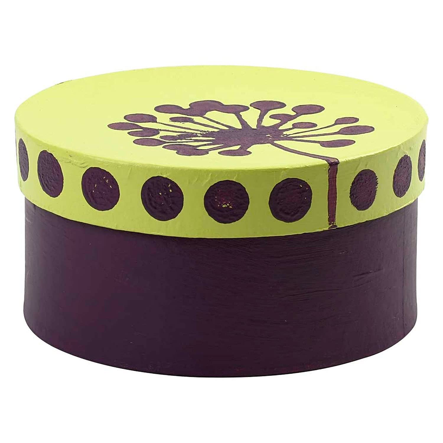 CREATIV — Lot de 3 Boîtes Rondes en Papier Mâché 10+13+16cm – Image 3