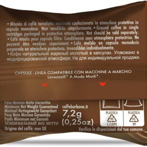Alternative view of Capsules de café Borbone compatibles avec mon mélange rouge pz. 50 100 200 300 400 500 (500)