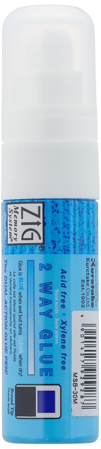 Kuretake Stylo à colle double action, petit format