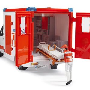 Alternative view of BRUDER Mercedes-Benz Sprinter — Ambulance son et lumière