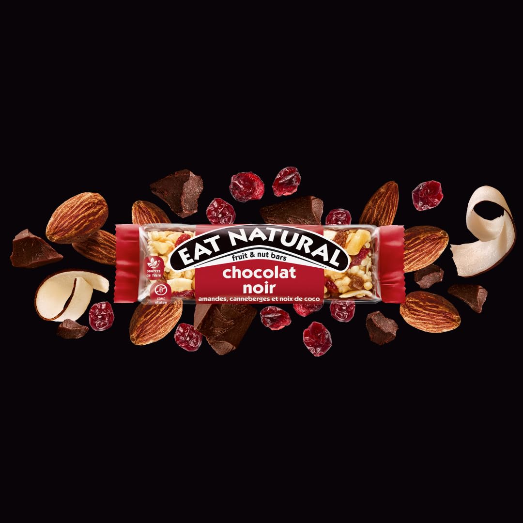 EAT NATURAL — Barres sans gluten cranberries amandes coco chocolat – Image 6