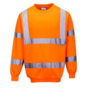 FLASH — Sweat haute visibilité orange fluo