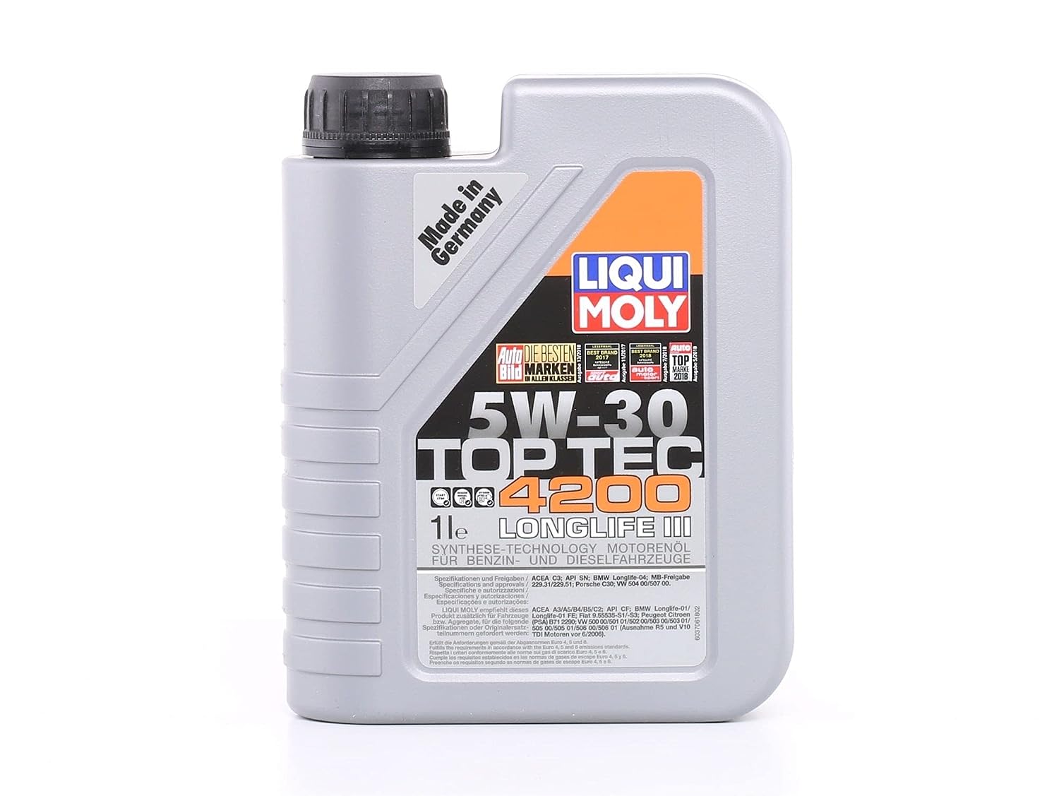 Liqui Moly 8973 Top Tec 4200 5 W-30 5 l, 5 L – Image 2