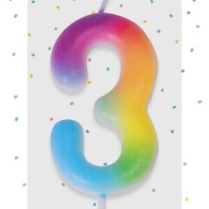 Alternative view of P'TIT CLOWN — Bougie Anniversaire Chiffre 3