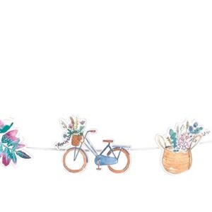 CAM ET LEON - 23328 - Guirlande Anniversaire Enfant - Thème Champêtre - Accessoire Décoration Fête - 3,6 m - Multicolore