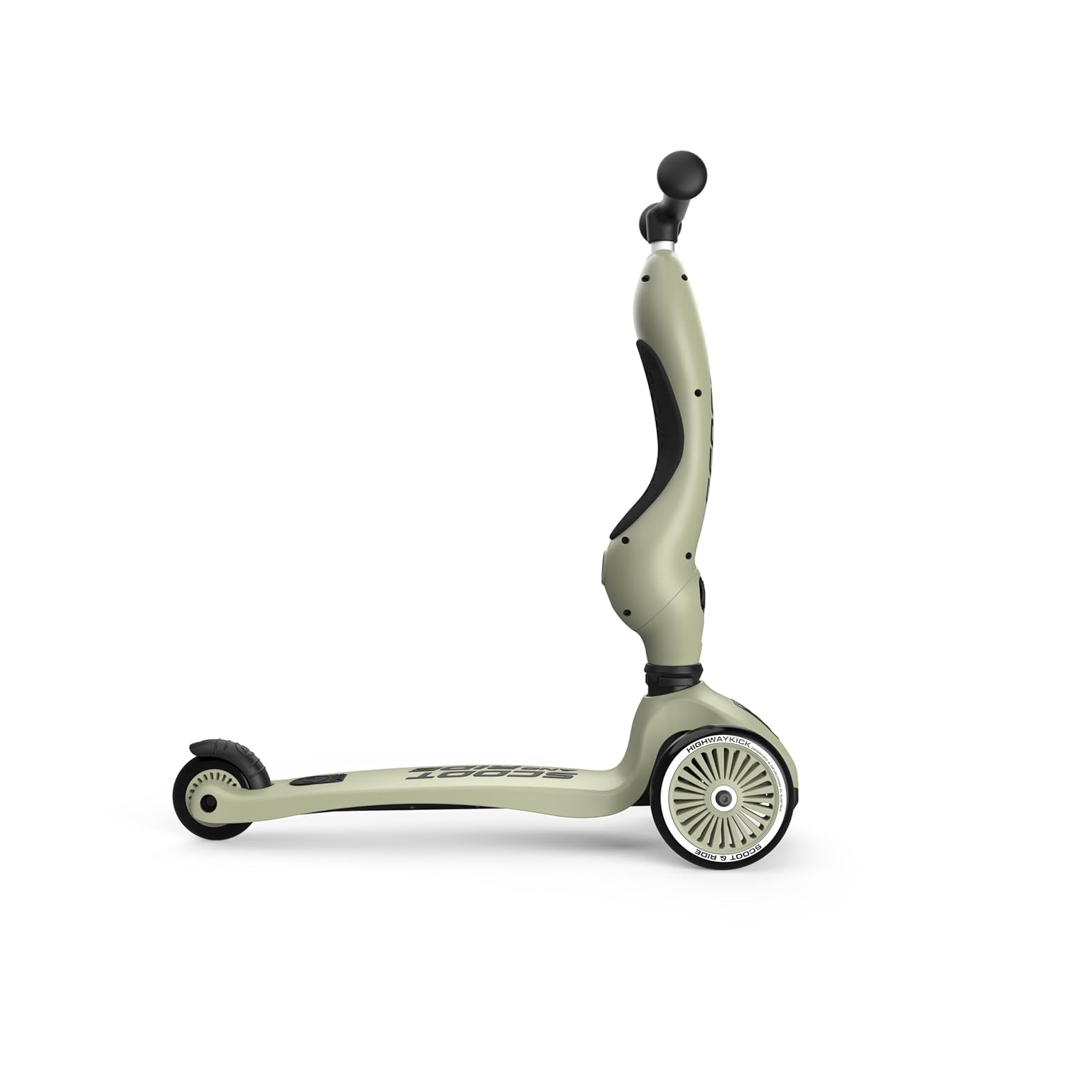 SCOOT & RIDE Highwaykick 1 — Trottinette 2 en 1 vert olive – Image 5