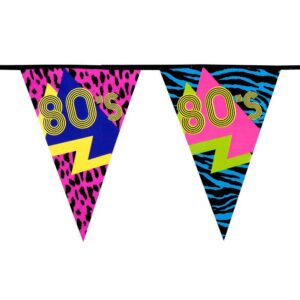 Boland 44600 fanions années '80, multicolore