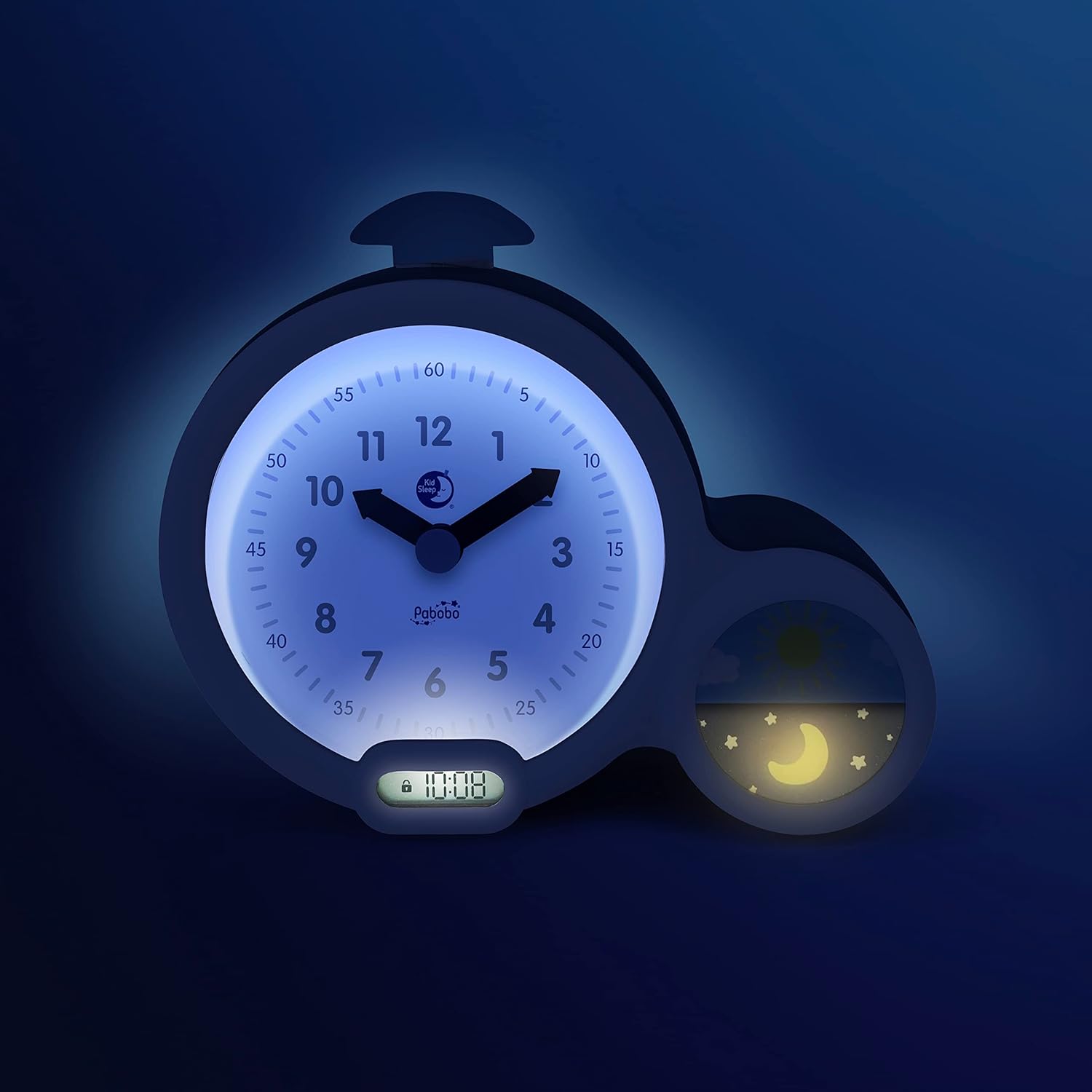 CLAESSENS' KID Kid Sleep Clock — Mon premier réveil rose – Image 5