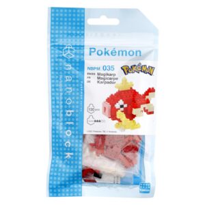 Alternative view of NANOBLOCK NBPM035 — Mini figurine Pokémon Magicarpe