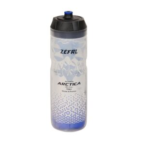 ZEFAL Arctica - Bidon Vélo 750 ML - Gourde Vélo Isotherme - Inodore et Etanche - Bidon Sport sans BPA - Bleu
