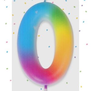 Alternative view of P'TIT CLOWN — Bougie Anniversaire Chiffre 0