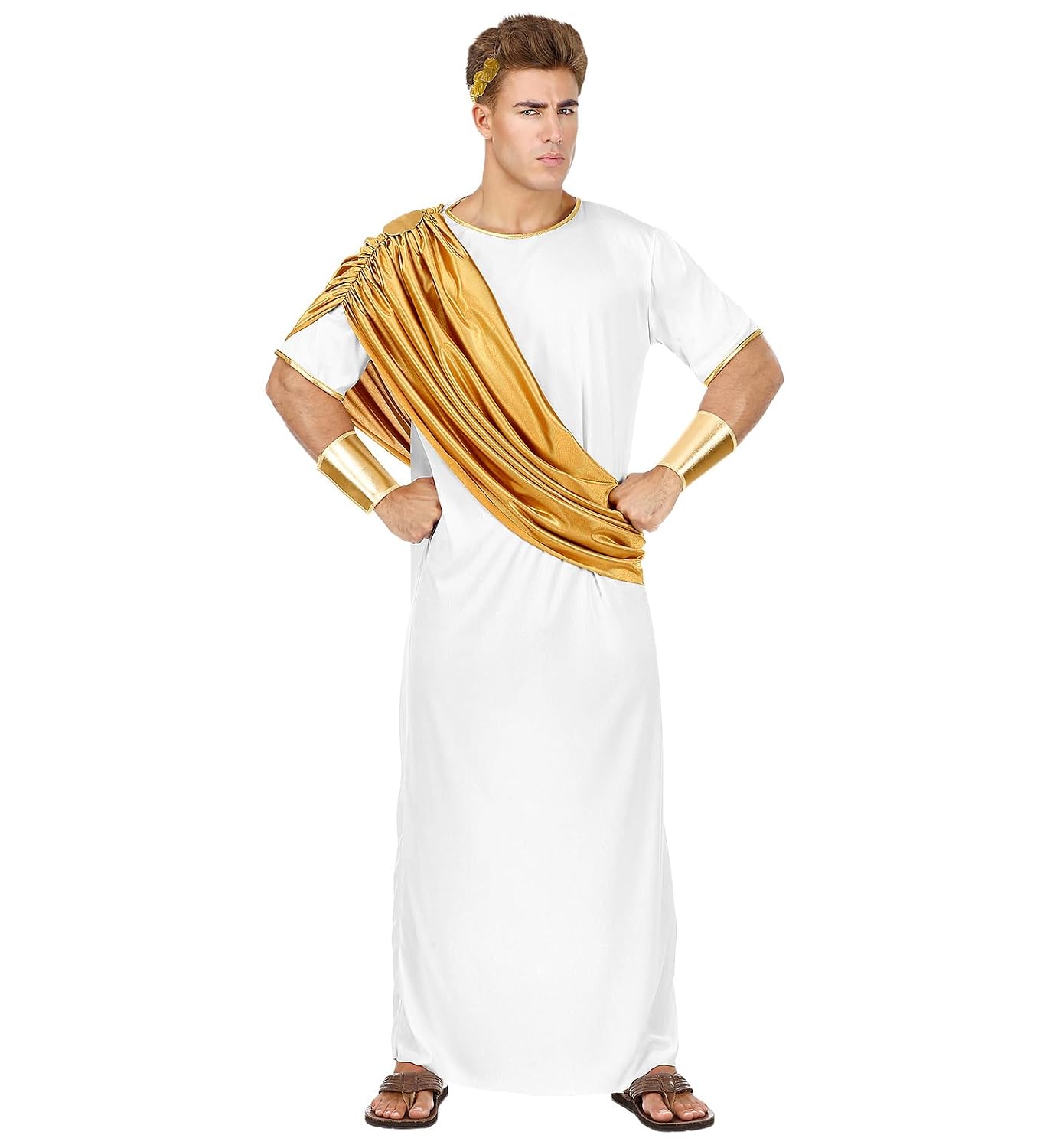W WIDMANN MILANO Party Fashion — Costume César toge et couronne – Image 4