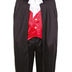 P'TIT CLOWN - 22141 - Déguisement Vampire Homme - Dracula - Costume Halloween Adulte - Cosplay, Carnaval, Fêtes Costumées - Taille S/M