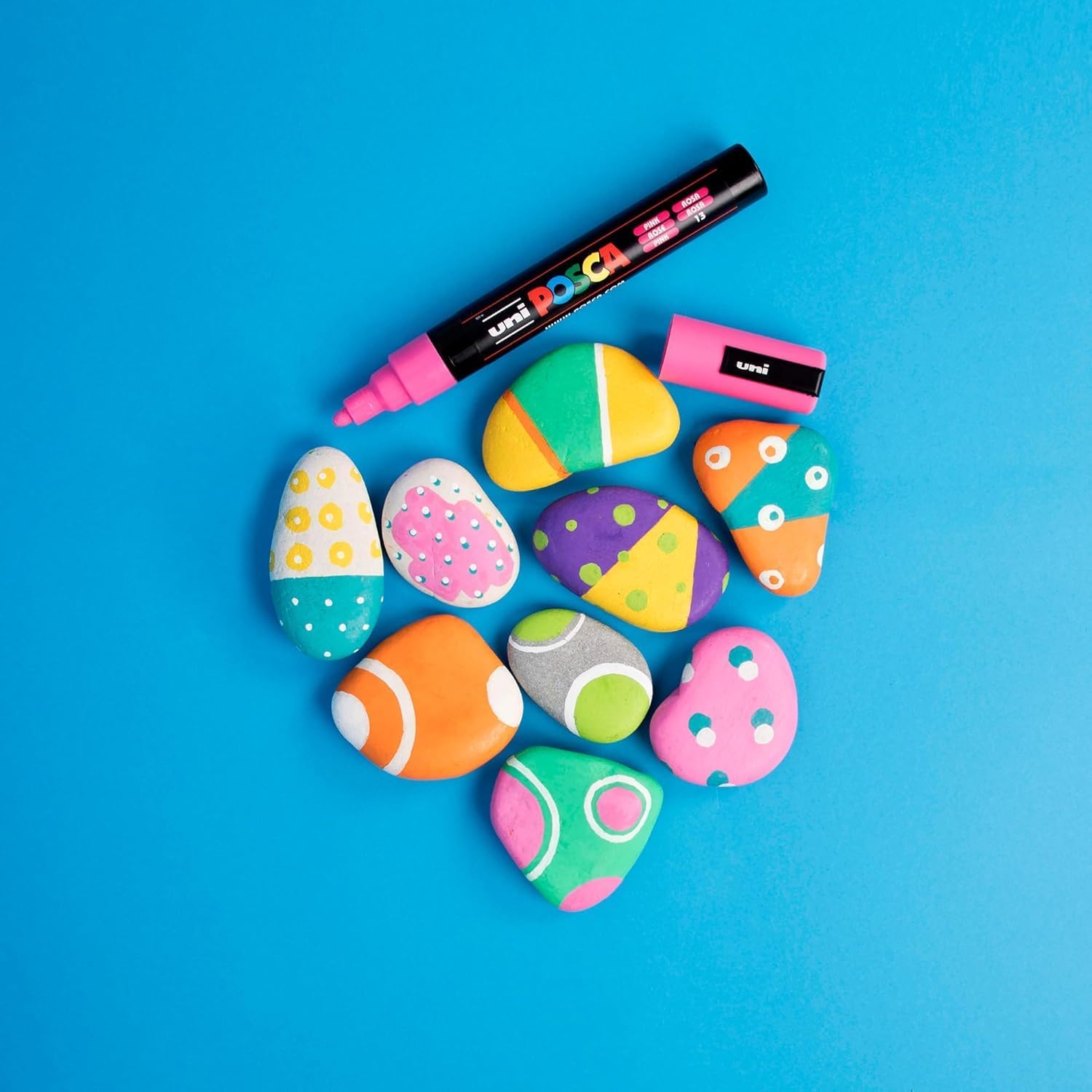 POSCA — Boîte métal de 20 marqueurs assortis – Image 5