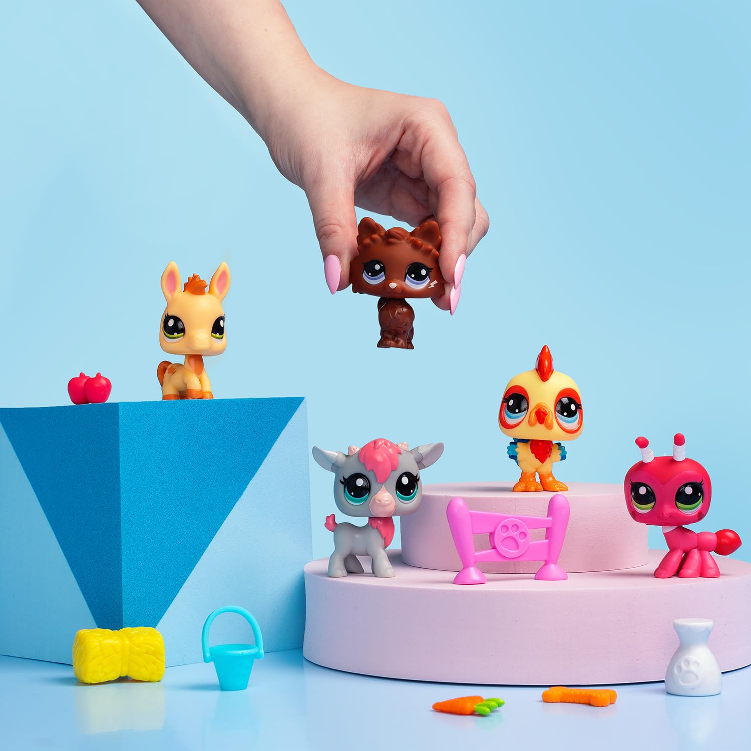 LITTLEST PET SHOP — Coffret Ferme 5 Animaux et Accessoires – Image 5