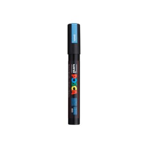 POSCA PC-5M — Marqueur bleu métallique