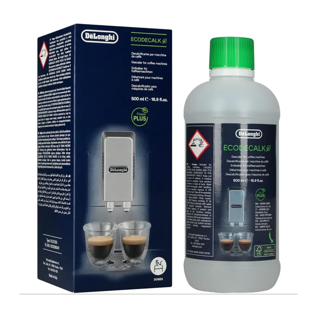 DeLonghi EcoDecalk Détartrant écologique 500 ml