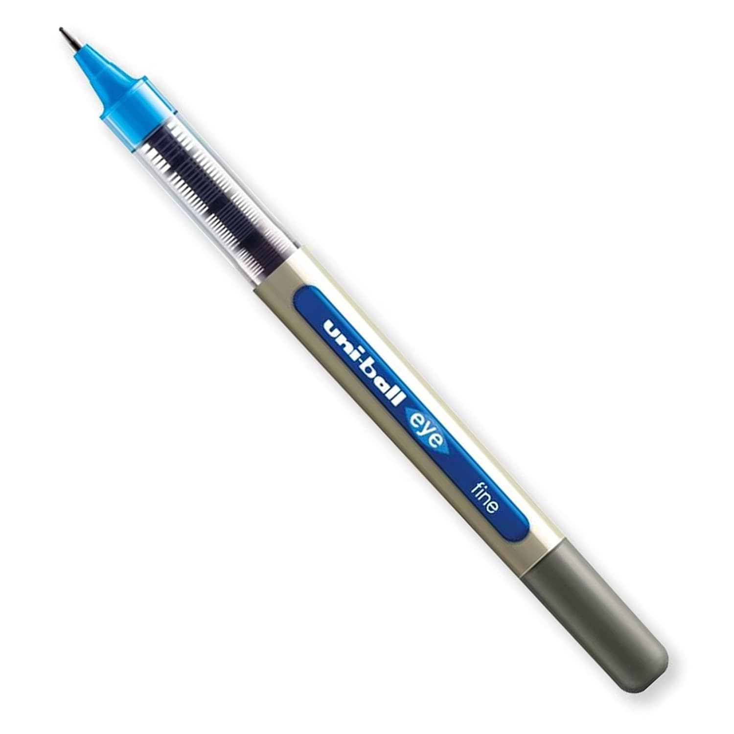 uni-ball EYE UB-157 Lot de 6 stylos roller Pointe 0,7 mm Bleu clair – Image 3