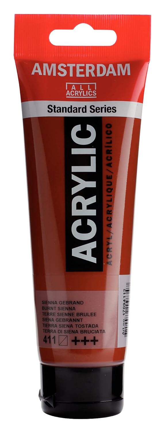 Amsterdam Standard Series Acrylique Tube 120 ml Terre de Sienne Brûlée 411 (17094112)