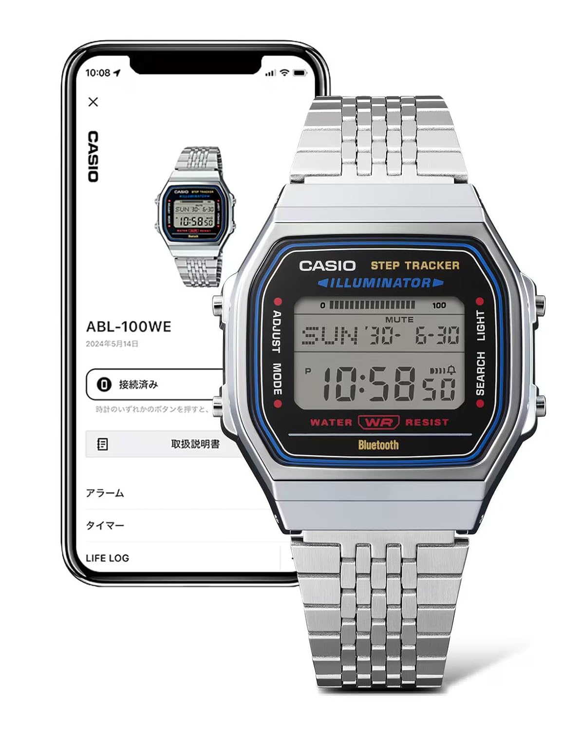 CASIO Vintage ABL-100WE-1AEF — Montre – Image 3