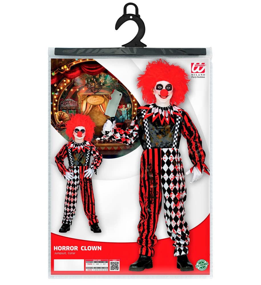 WIDMANN Party Fashion — Costume enfant clown tueur – Image 3