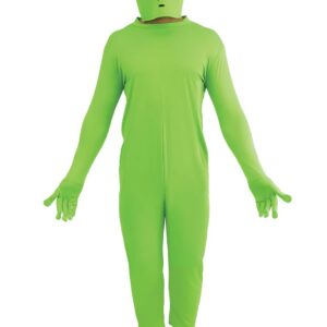 P'TIT CLOWN - 23742 - Costume extra-terrestre - vert - adulte - L/XL