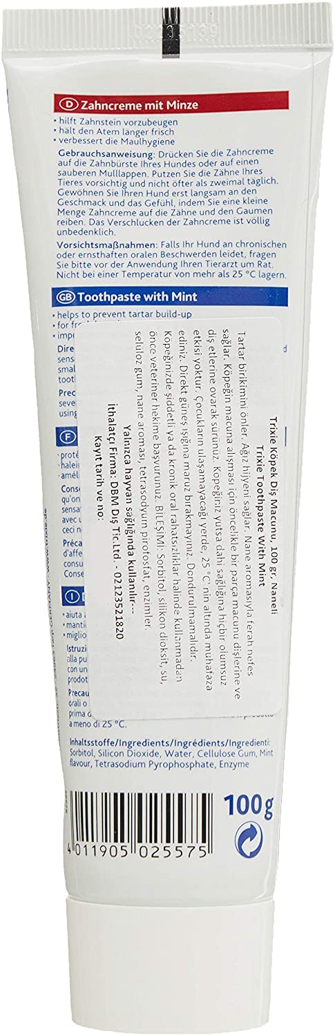 TRIXIE Dentifrice à la Menthe - 100 g – Image 4