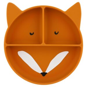 Assiette compartimentée avec ventouse Mr. Fox - Trixie