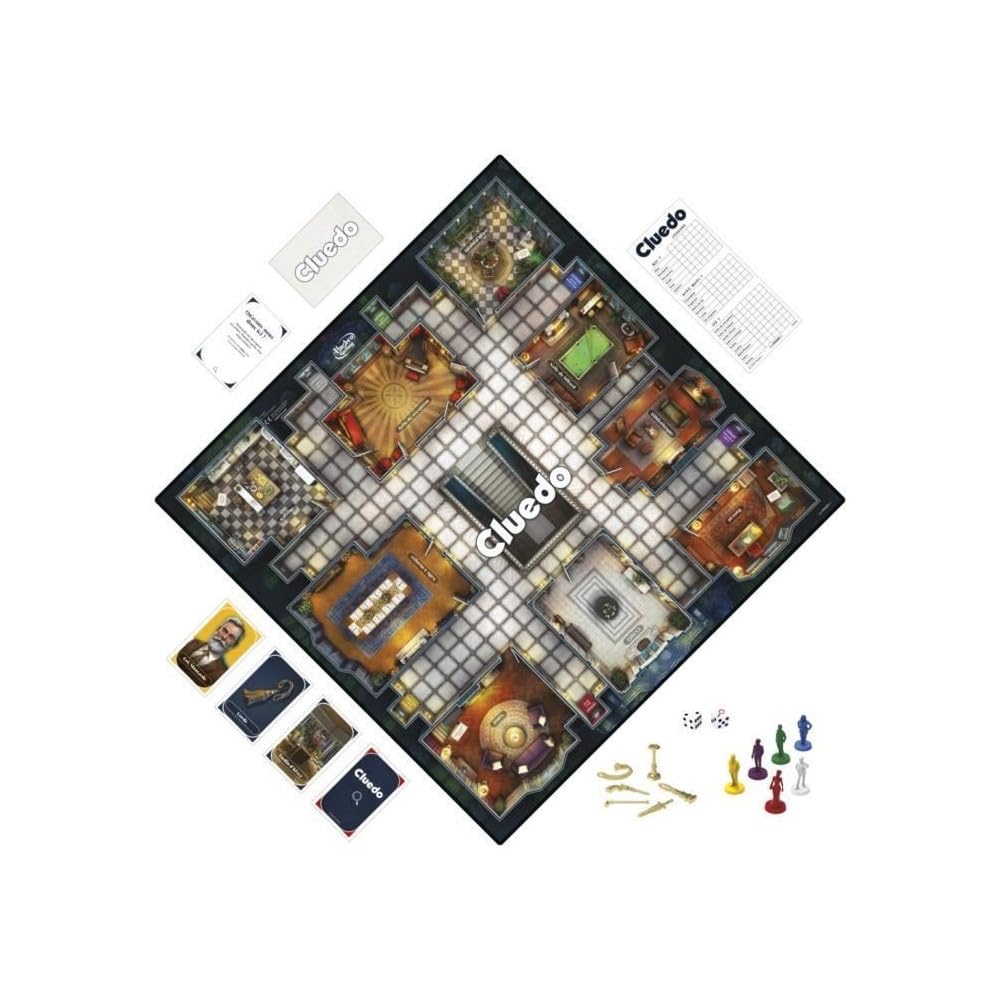 HABRO Gaming Cluedo — Jeu de Société Revisité 2 à 6 Joueurs – Image 3