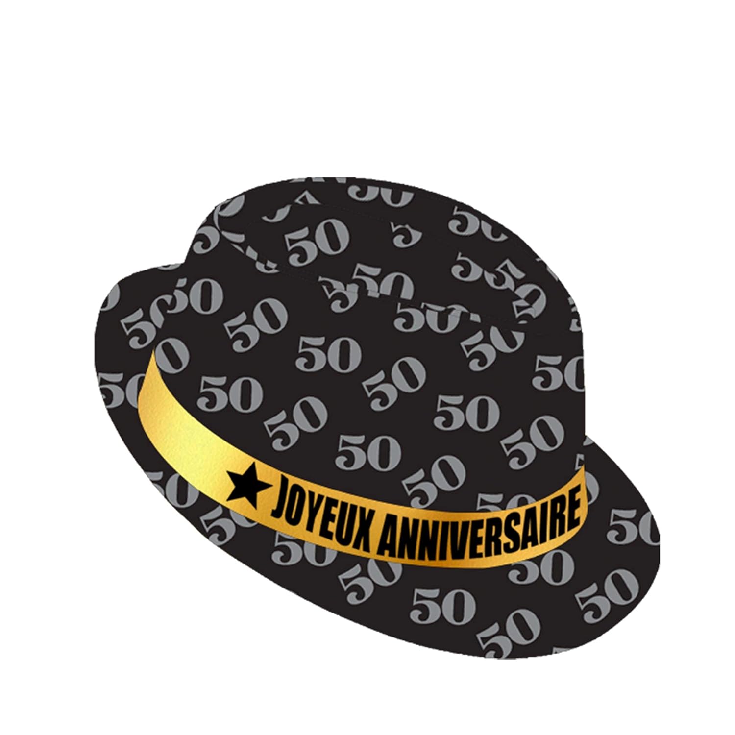 STC Chapeau anniv noir 50 ans/