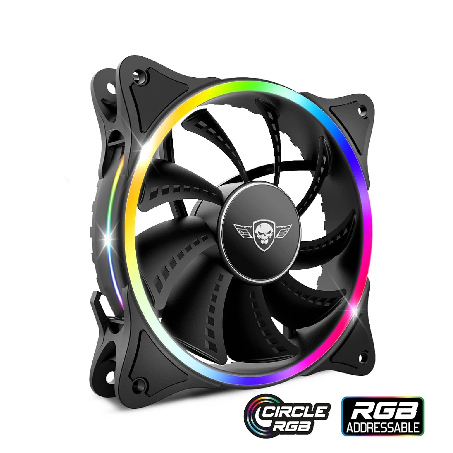 SPIRIT OF GAMER AIRFORCE Series CIRCLE RGB — Ventilateur PC 120 mm – Image 3