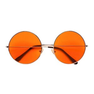 W WIDMANN MILANO Party Fashion - Lunettes années 70, avec verres colorés, lunettes hippie, star de la variété, carnaval