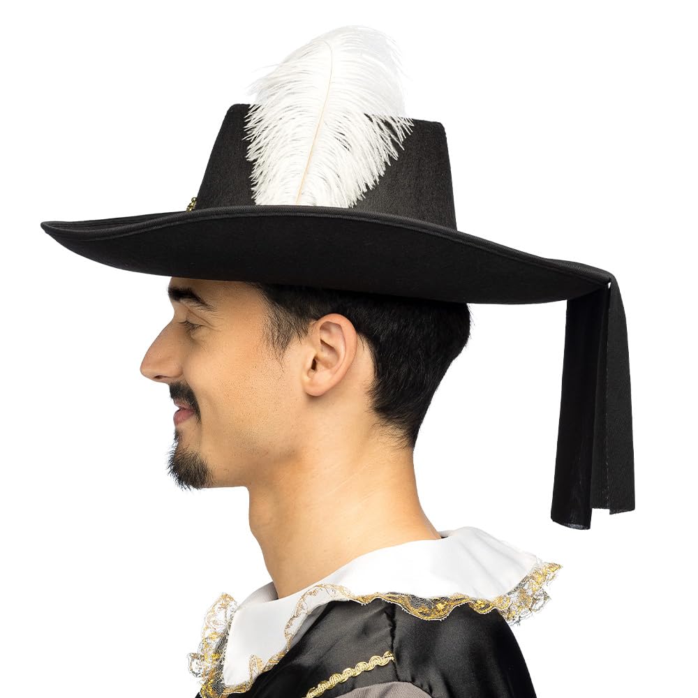BOLAND André — Chapeau de mousquetaire noir – Image 3
