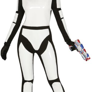 Guirca 84969.0 Déguisement de soldat de l'espace pour adulte Taille 36-40, Blanc