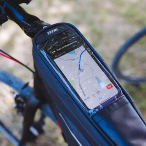 Alternative view of ZEFAL Console T3 — Sacoche de cadre vélo étanche